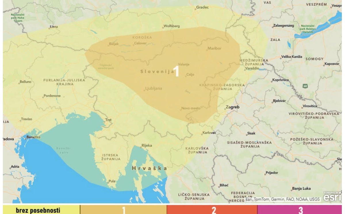 vreme posavje danes