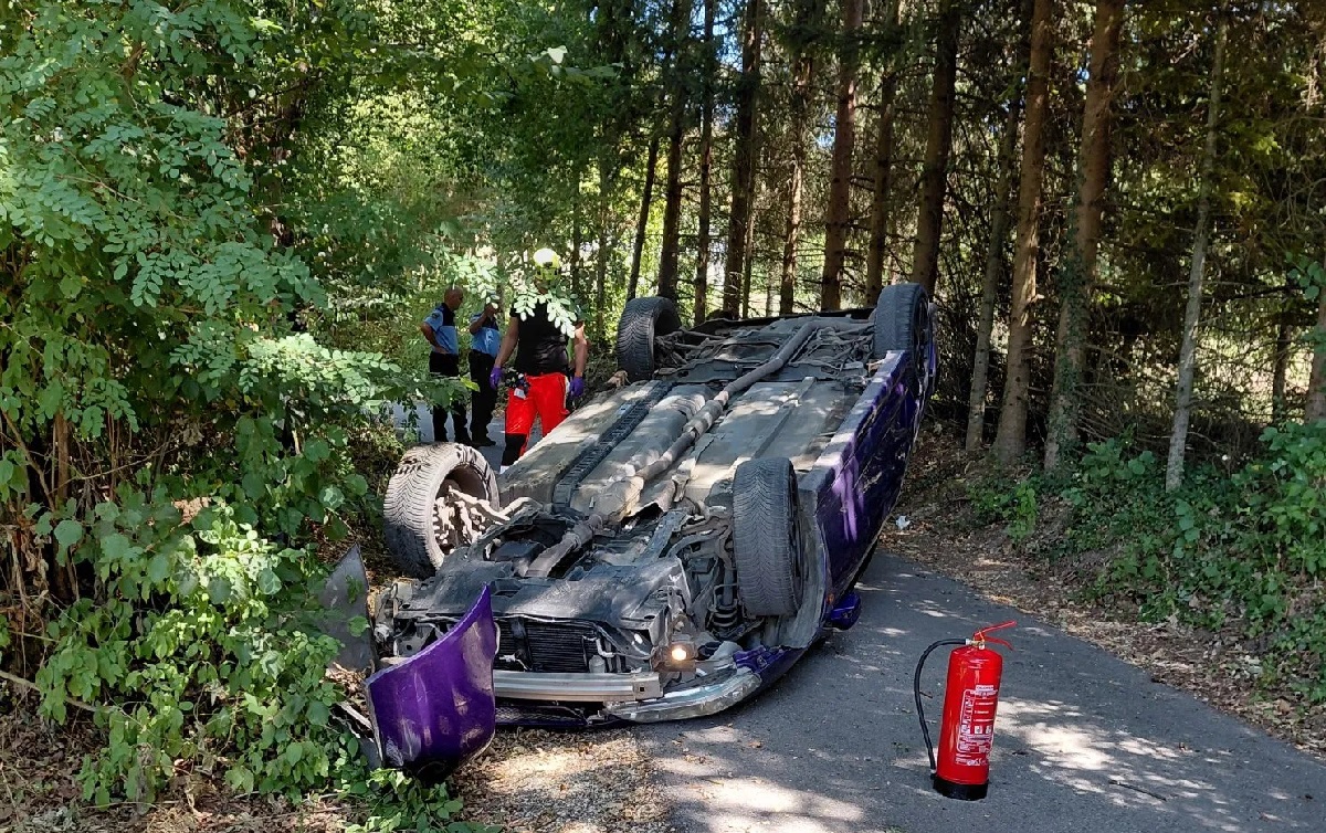 Prometna nesreča Senovo.